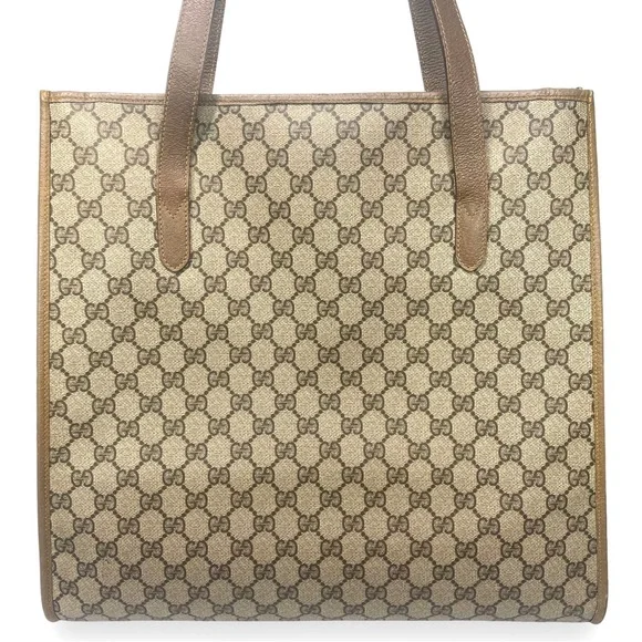 🔴SOLD🔴Gucci Supreme GG monogram tote bag - Picture 6 of 17
